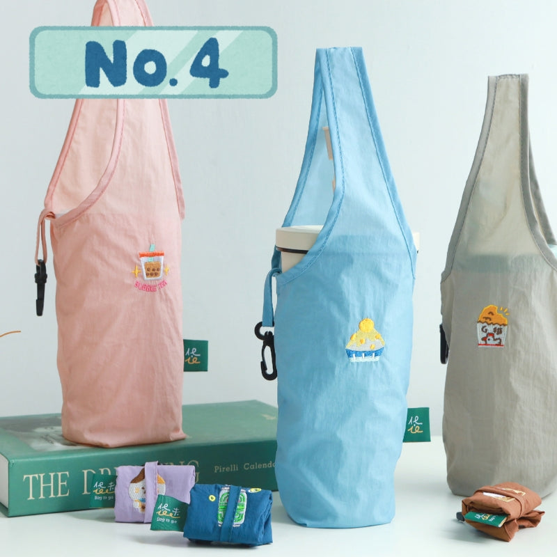 猴子設計 袋走 台灣刺繡飲料袋 | 台灣直送含運寄日本