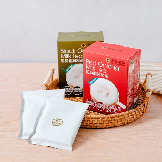 金品茗茶 直火黒烏龍ミルクティー 5個入り|日本向け送料込み 本格台湾茶通販【直火黑烏龍純奶茶】