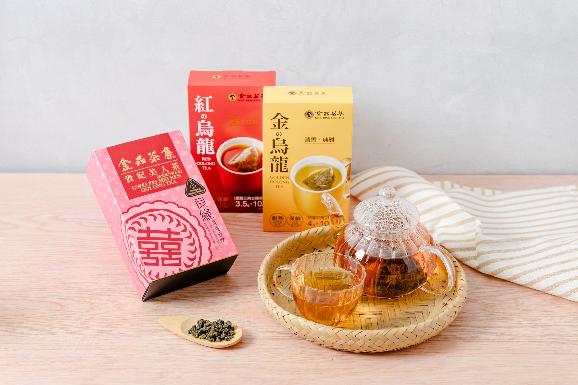 台湾産の烏龍茶、忙しい日常にも手軽に楽しめるティーパック