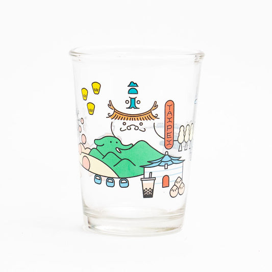 台湾6都市のオリジナルビールカップセット